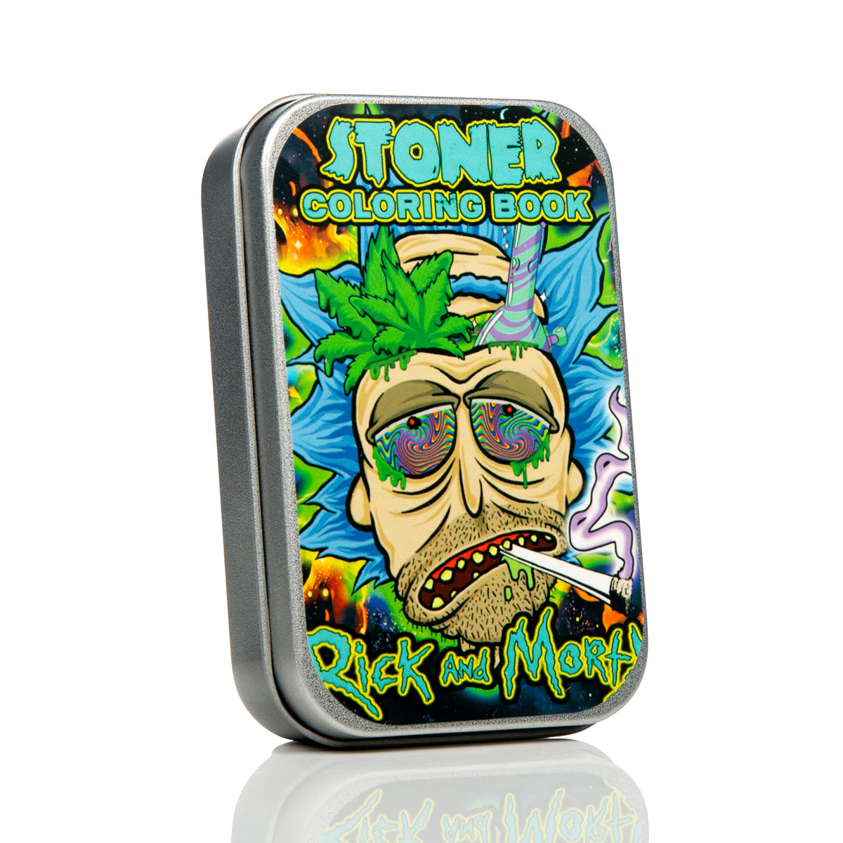 Aluminium Stash Tin Rick & Morty 01