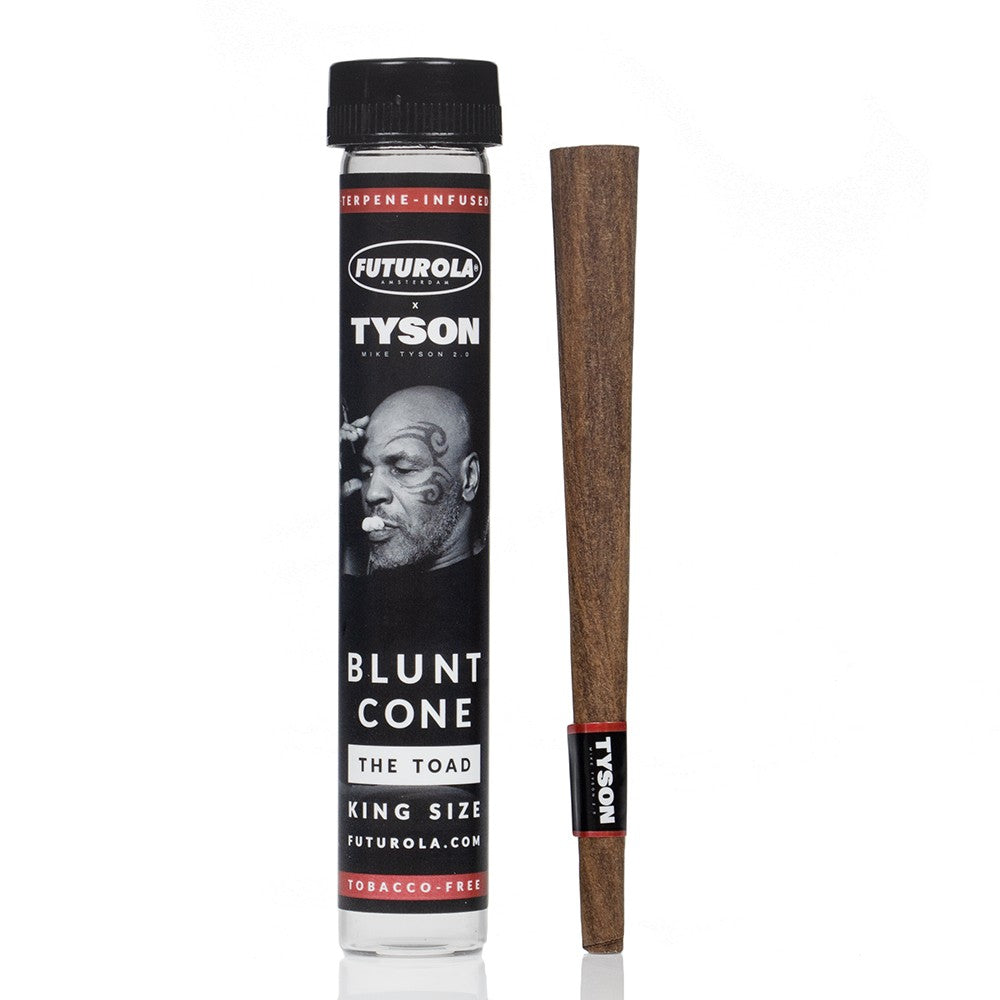 Mike Tyson hemp pre rolled cone blunt wrap