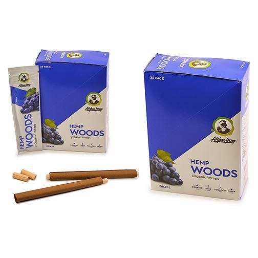 Afghan Hemp Woods Organic Wraps 2pk