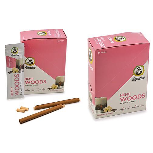 Afghan Hemp Woods Organic Wraps 2pk